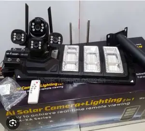 Ai 2in 1 Solar Streetlight Camera