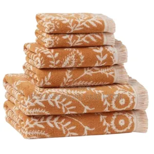 Threshold 6pc Butterscotch Yellow Cotton Towel Set