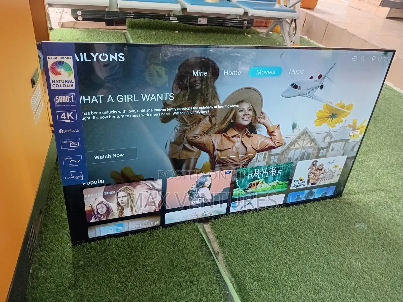 50 Inches Smart Android Tv Ailyons 50 Uhd Tv