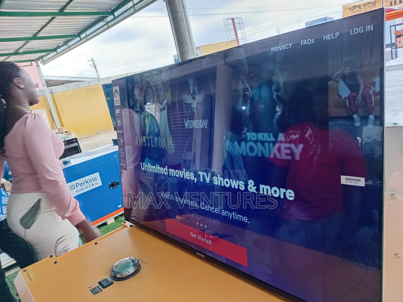 Ailyons 50 Inches Ultra Hd Smart Tv Android Television Smart Life.