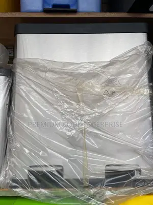 60 Liter Stainless Steel Bin Double Compartment– (30l Each)