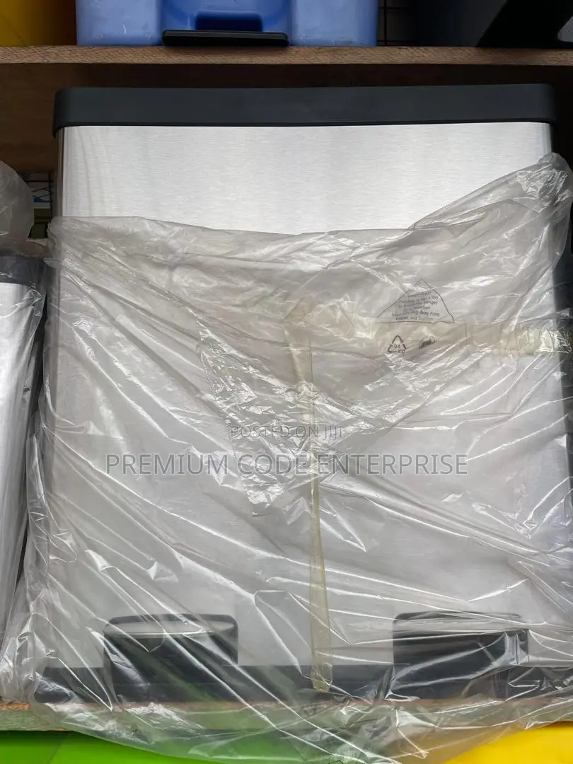 60 Liter Stainless Steel Bin Double Compartment– (30l Each)