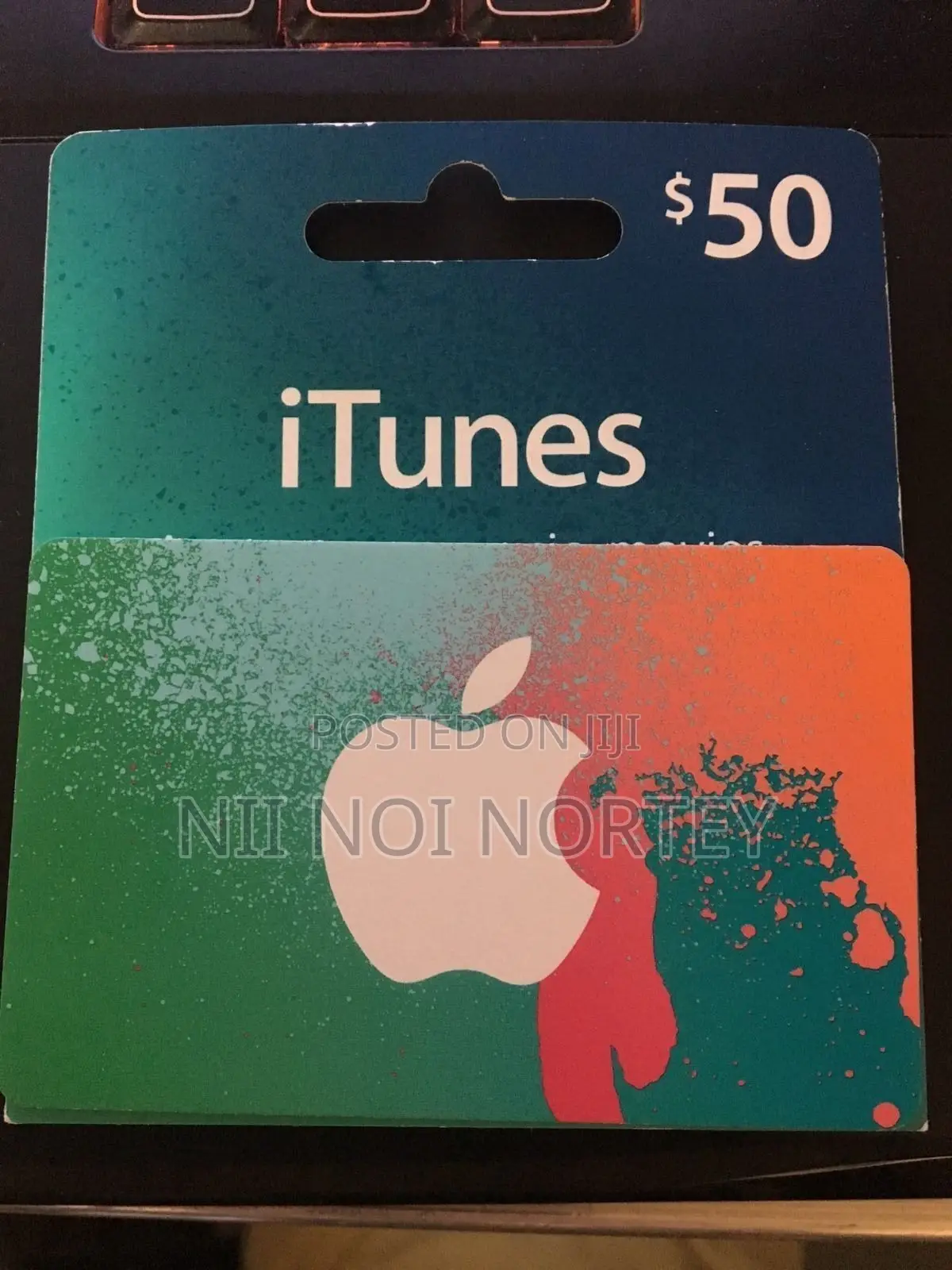 $50 iTunes Gift Card (Digital Code)