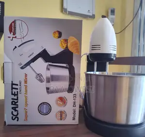 Scarlett Hand Mixer – 200w With 7 Speed Settings
