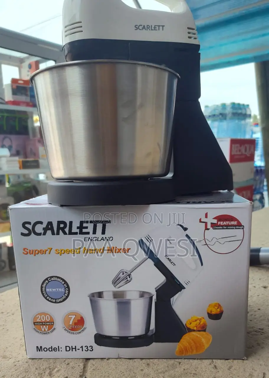 Scarlett Hand Mixer 200w – For Everyday Use