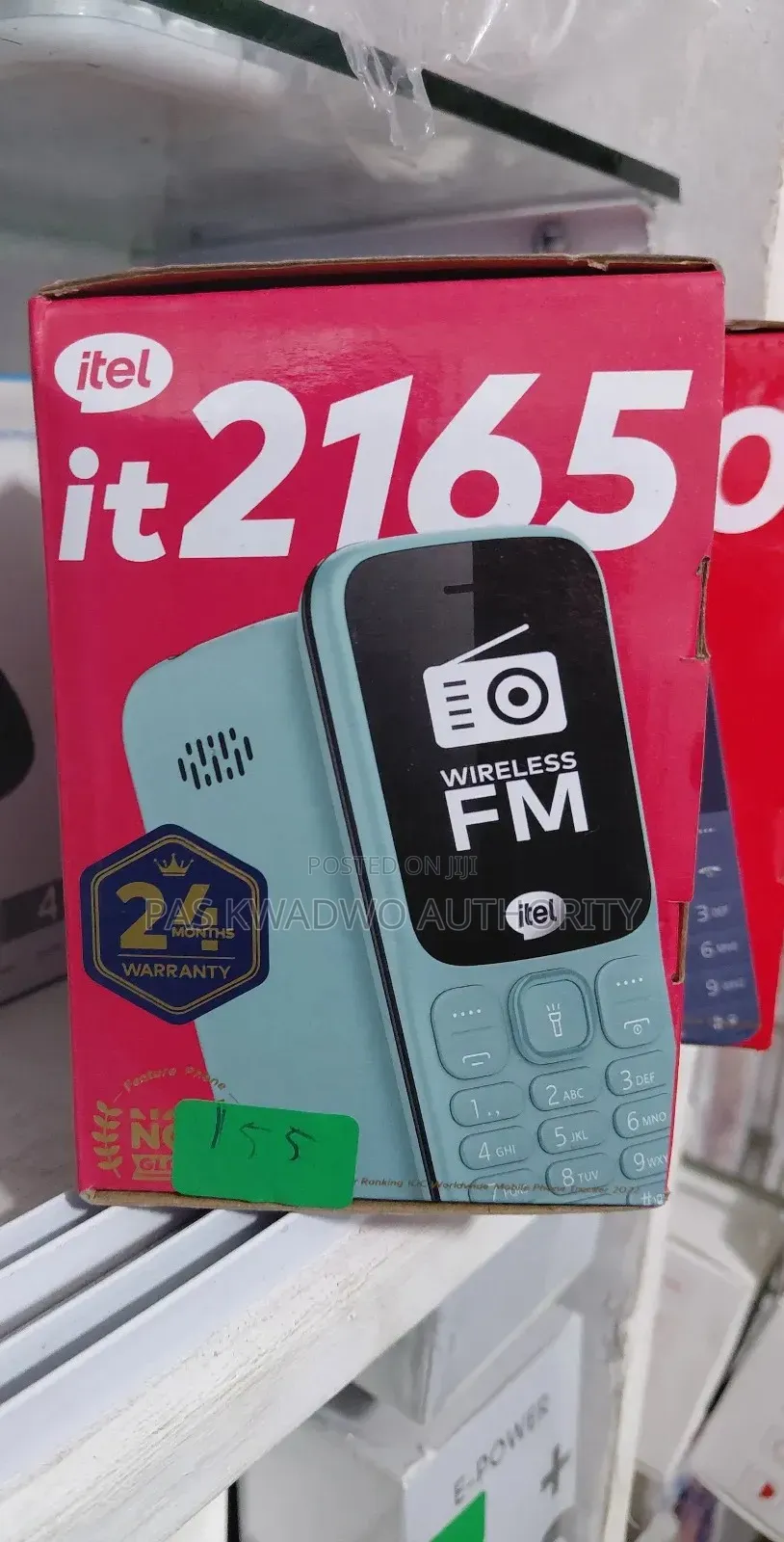 New Itel it2165 Black