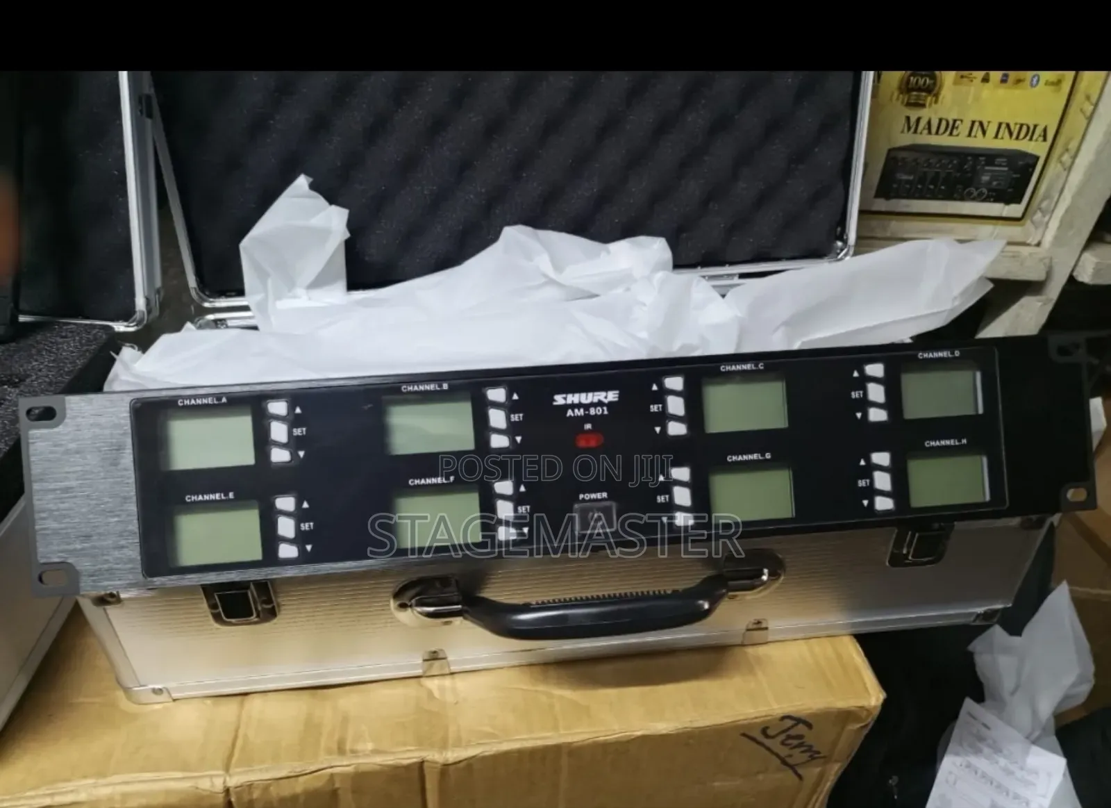 Shure 8-in-1 Wireless Microphone System.