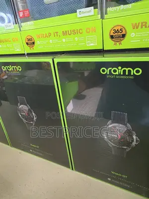 Oraimo Watch Gt 1.43" Amoled 3atm GPS Smart Watch