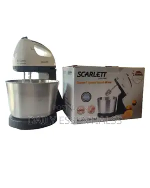 Scarlett 200w Hand Mixer – For Cakes Pastries