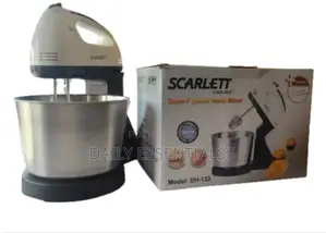 Scarlett 200w Hand Mixer – Durable Lightweight