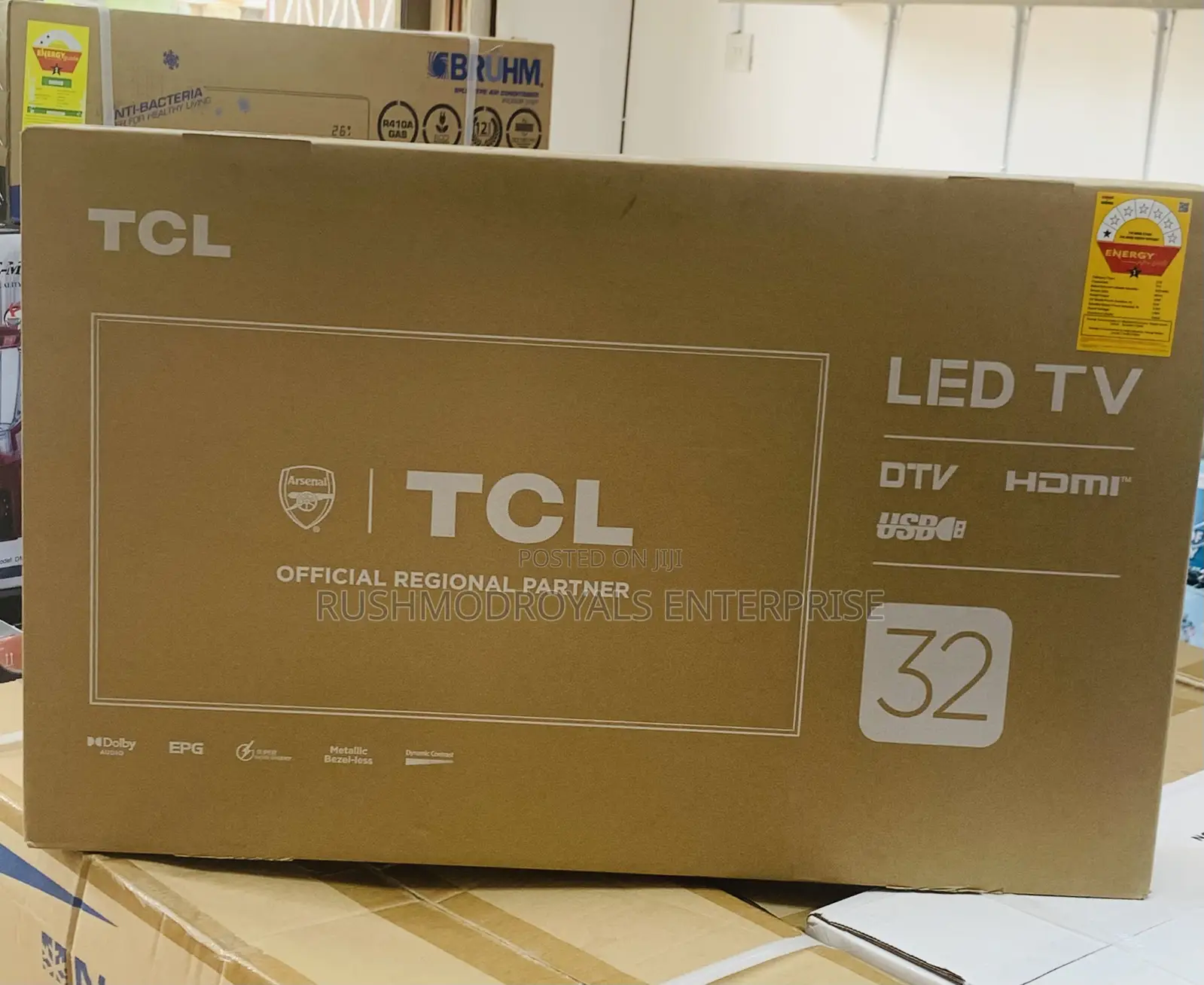 TCL 32" FHD Led Tv: Crisp Visuals, Immersive Sound
