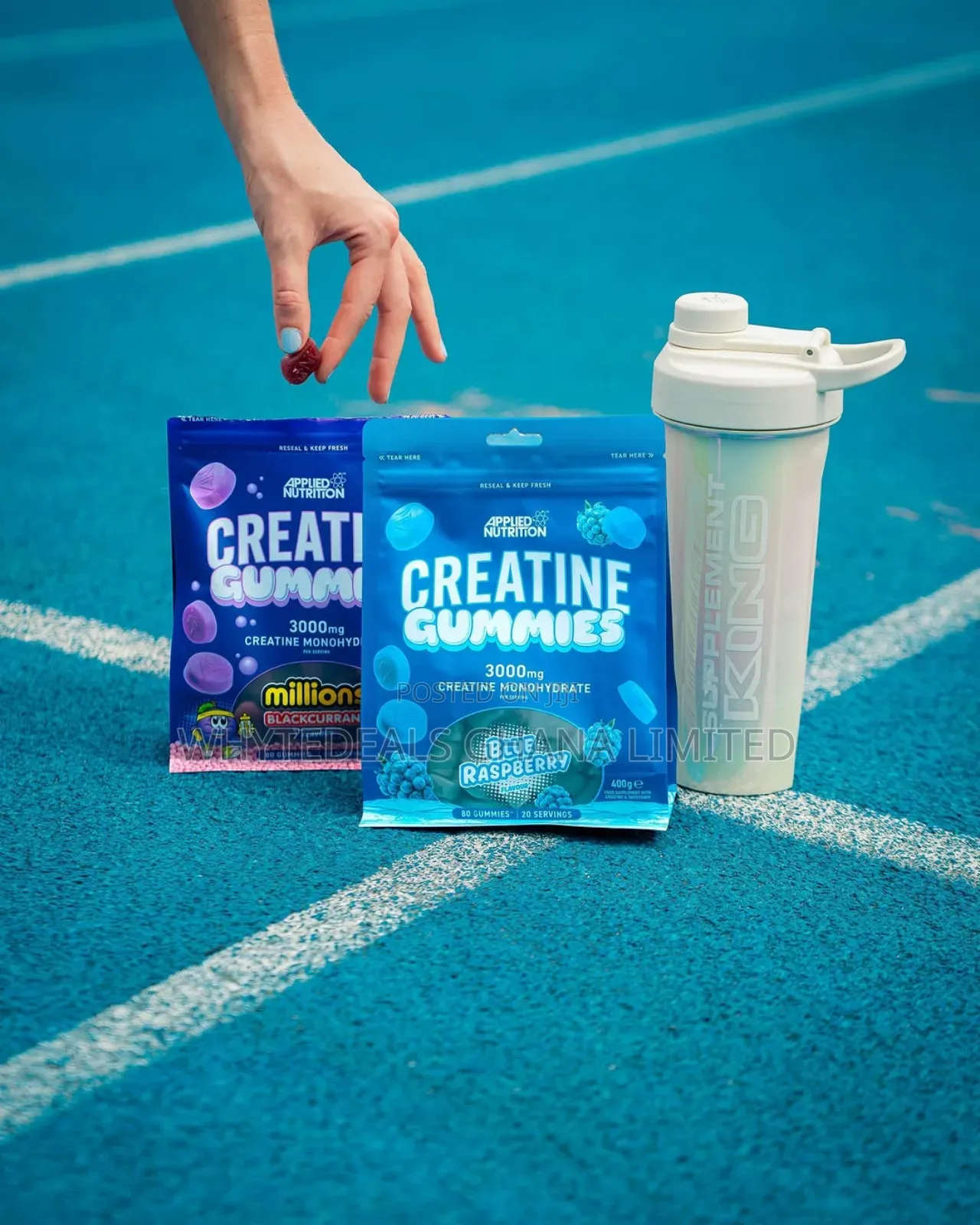 Creatine Monohydrate Gummies| Sugar Free| Train Harder| Recover Faster
