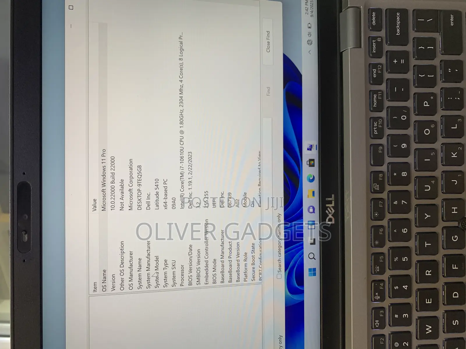 Laptop Dell Latitude 5410 16GB Intel Core i7 SSD 256GB