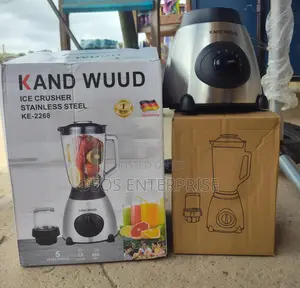 Kand Wuud Strong Motor Blender With Glass Grinder Cup