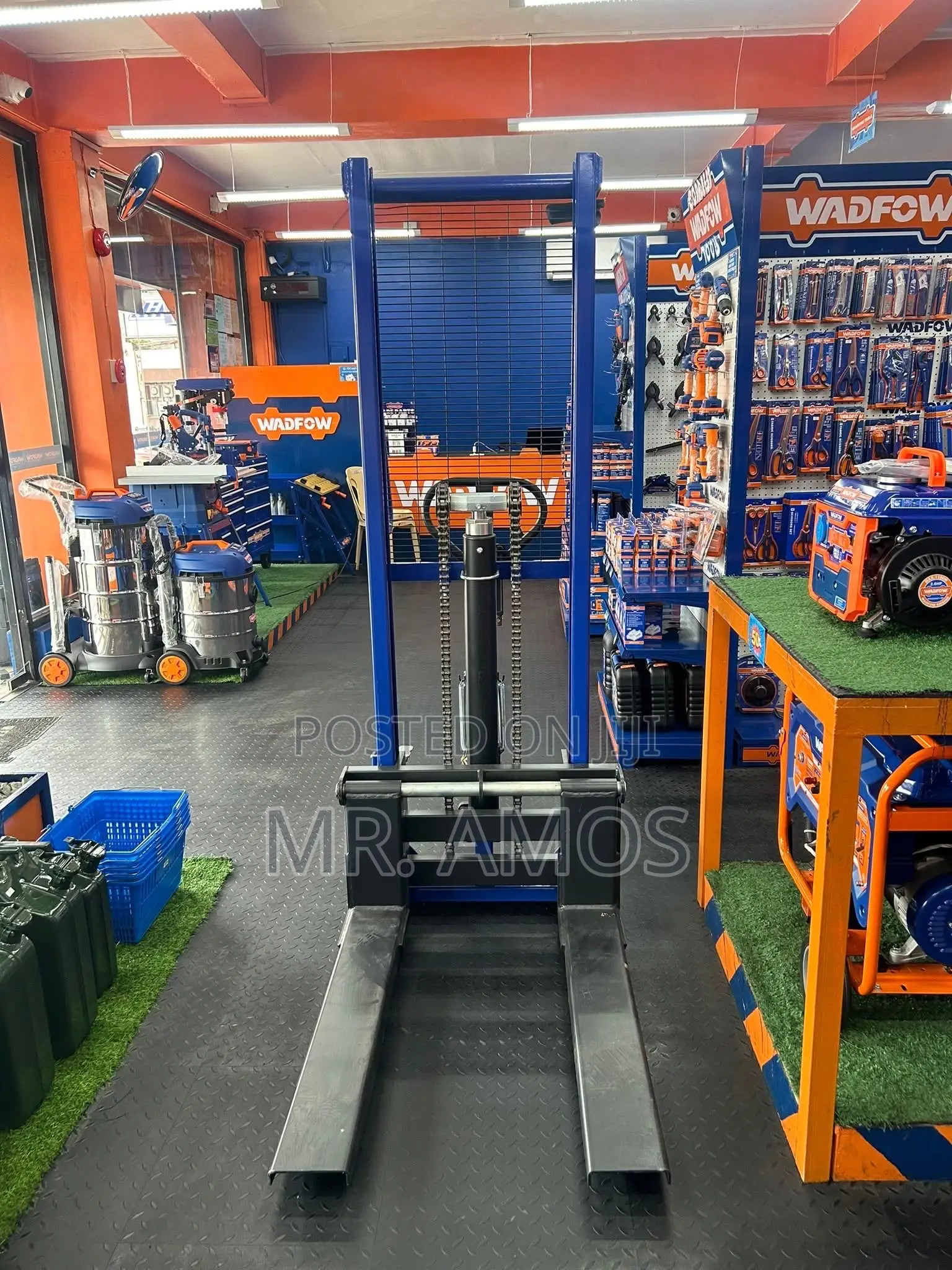 1500kg Manual Forklift Stacker Truck/Trolley - Wnk1r15