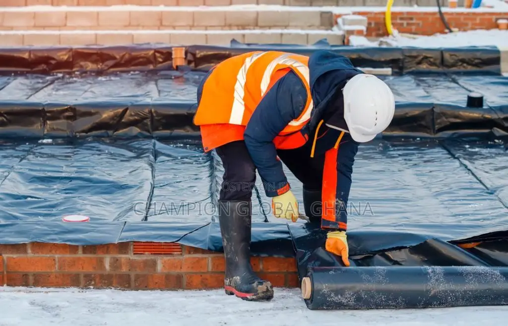 DPM Damp Proof Membrane 300microns X 4m X 25m