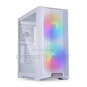 Lian Li  Lancool 215x Computer Case(White) With 3 Argb Fans