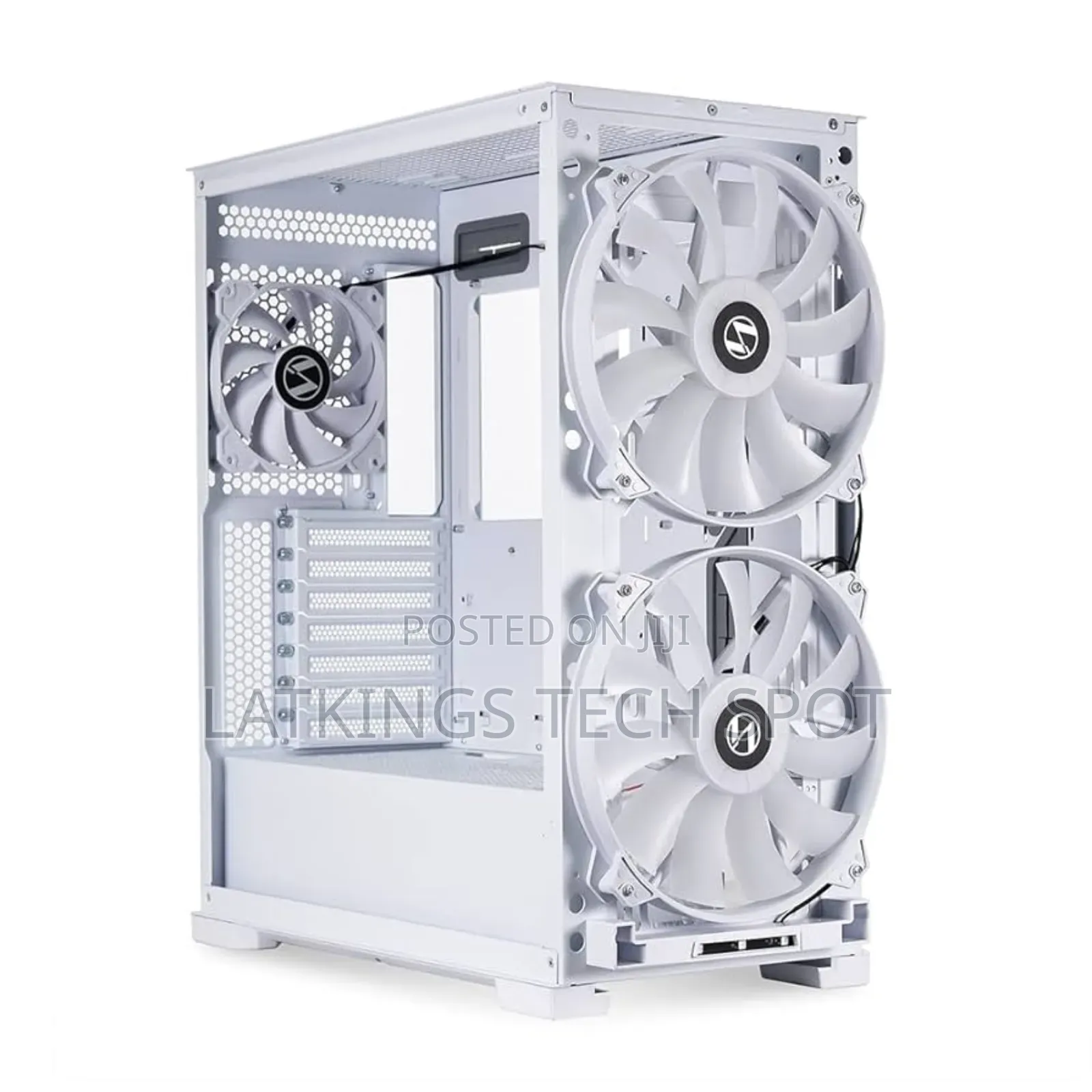 Lian Li  Lancool 215x Computer Case(White) With 3 Argb Fans