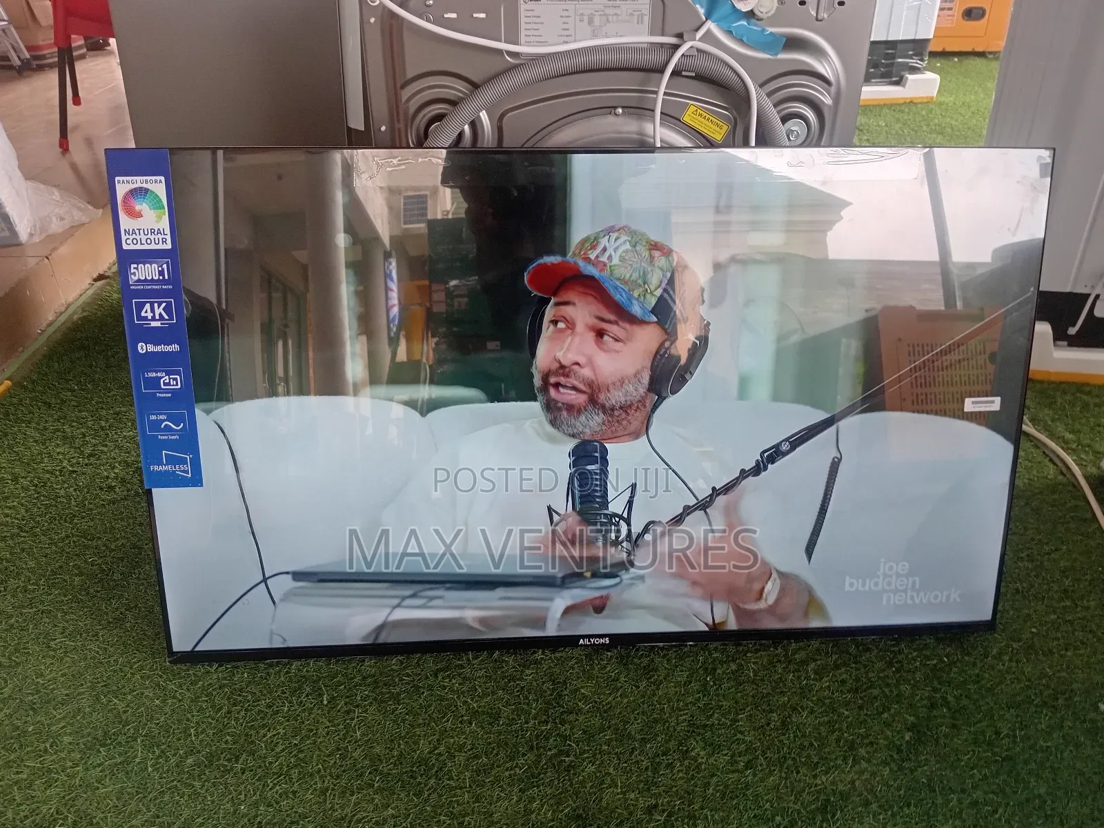 Ailyons Lst5002w 50′′ Smart Android Frameless Tv