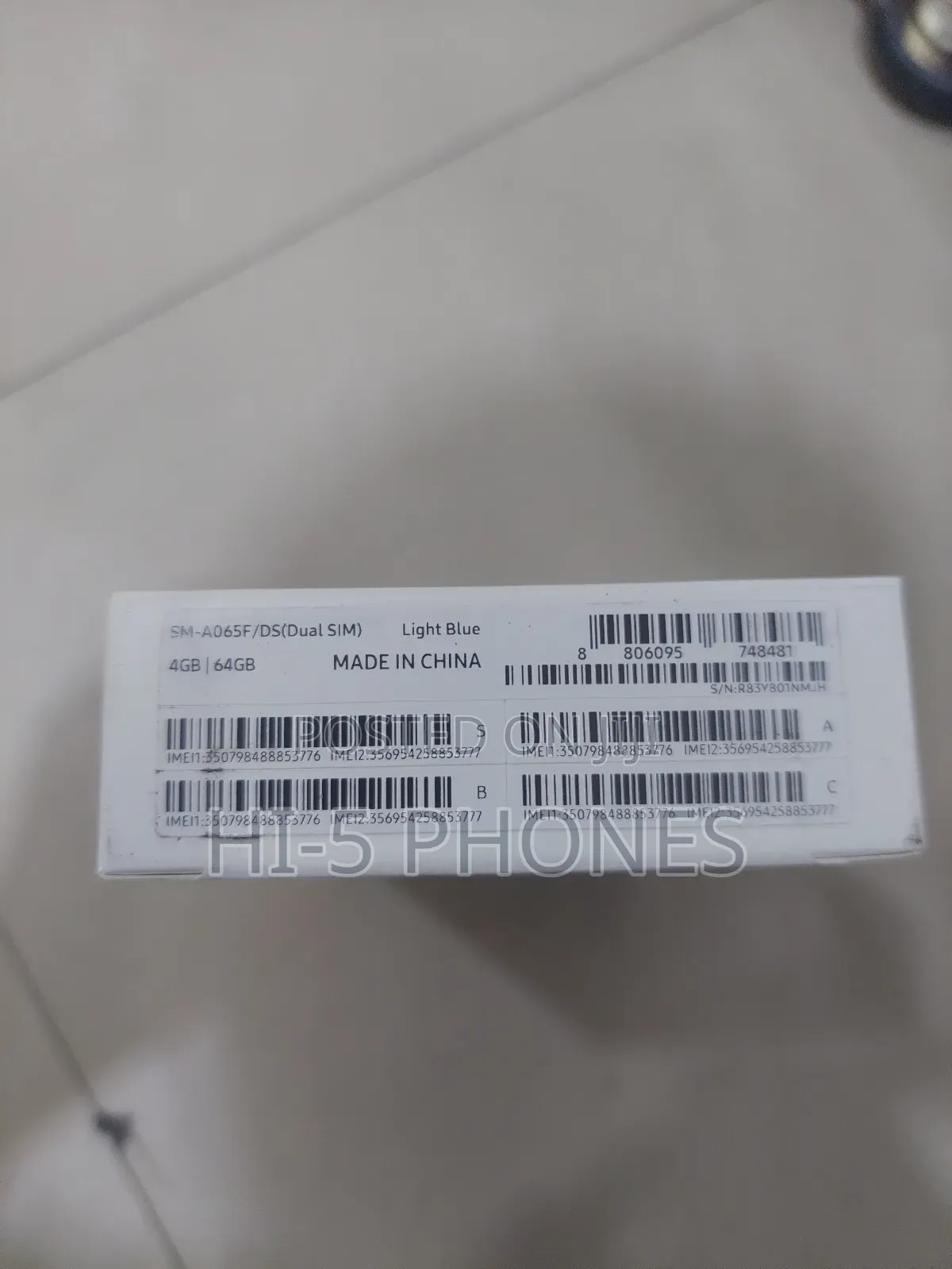 New Samsung Galaxy A06 64 GB Silver