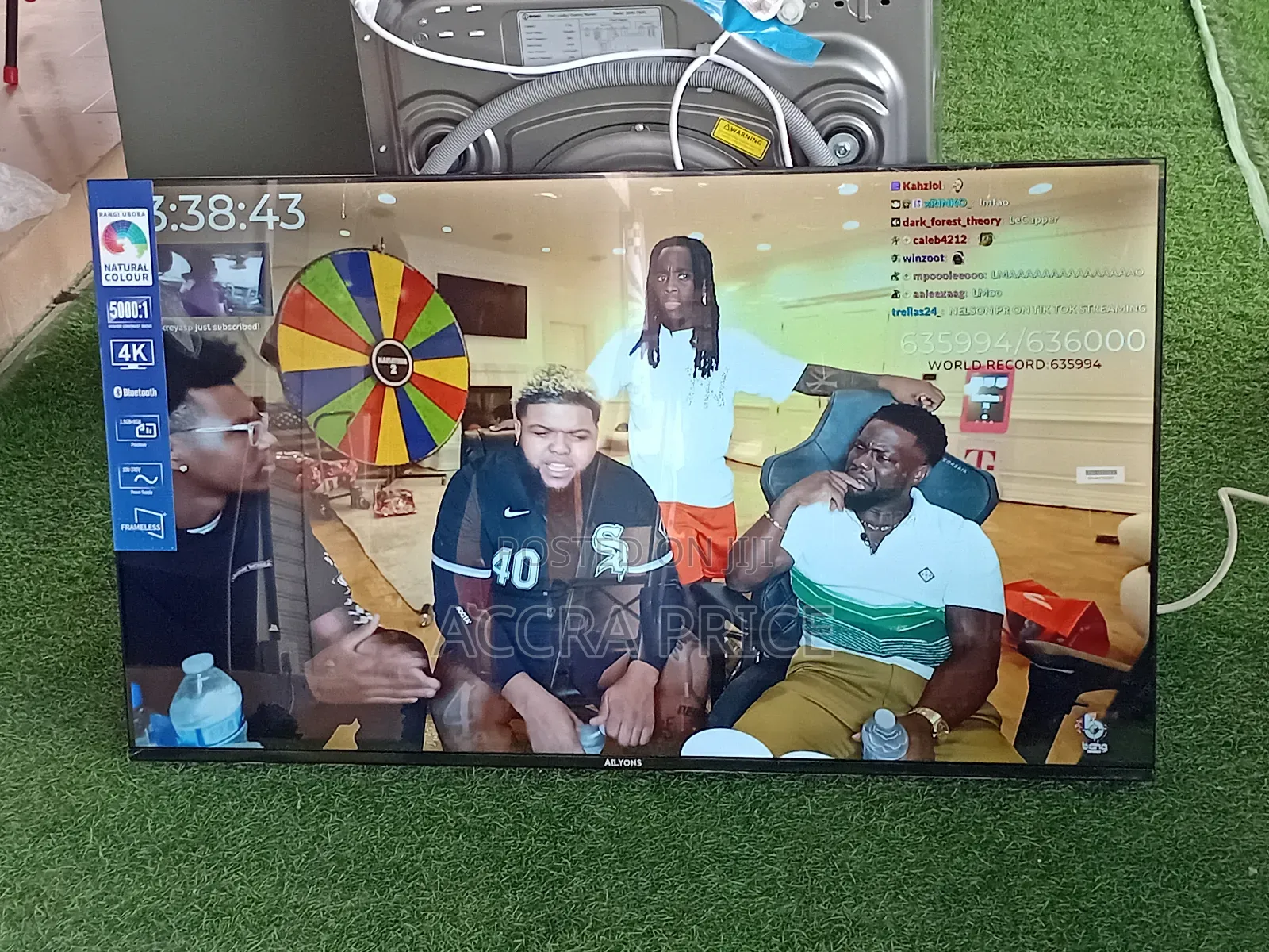 Stream Play With Ailyons 50inches Smart Television