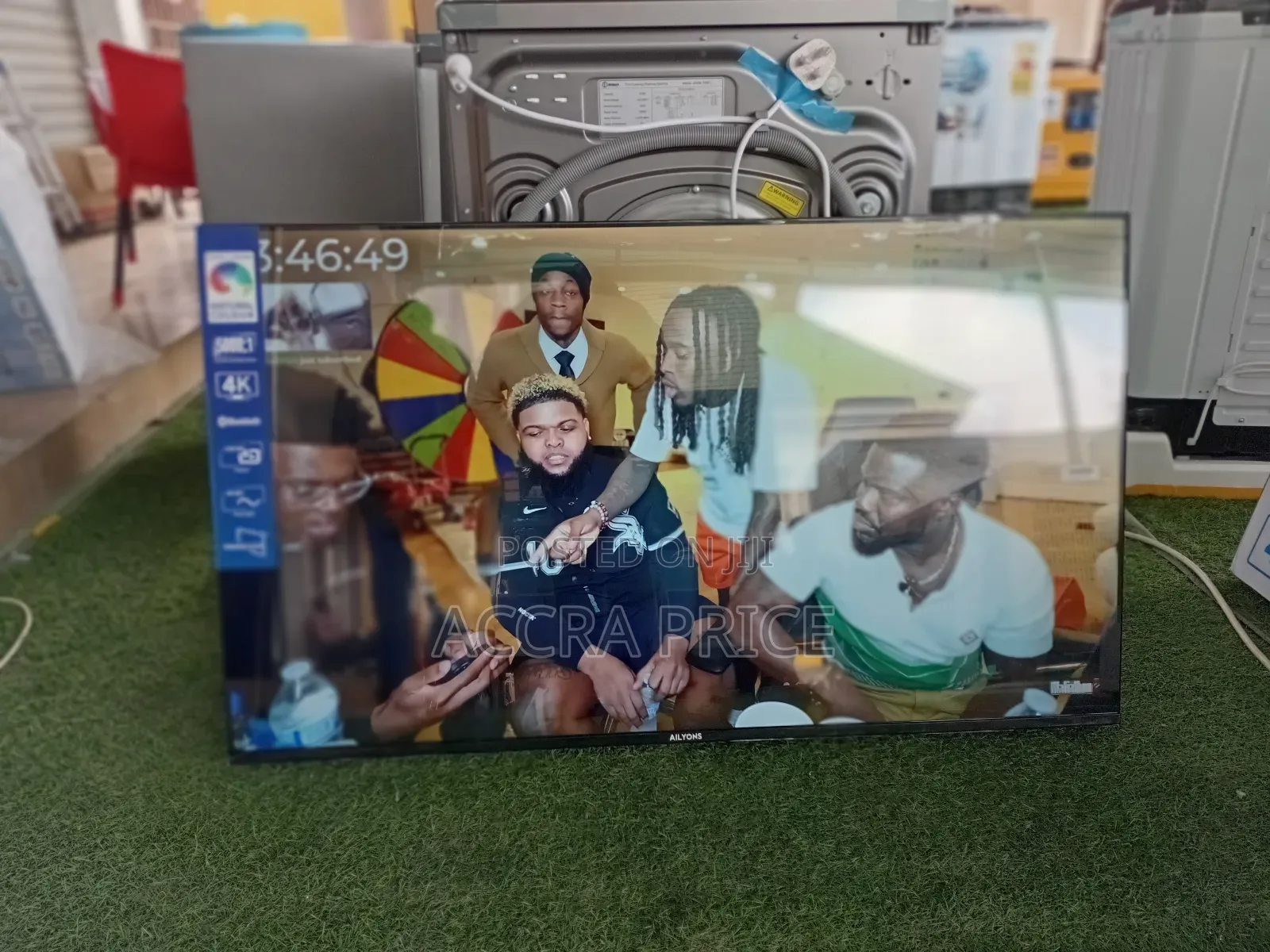Stream Play With Ailyons 50inches Smart Television