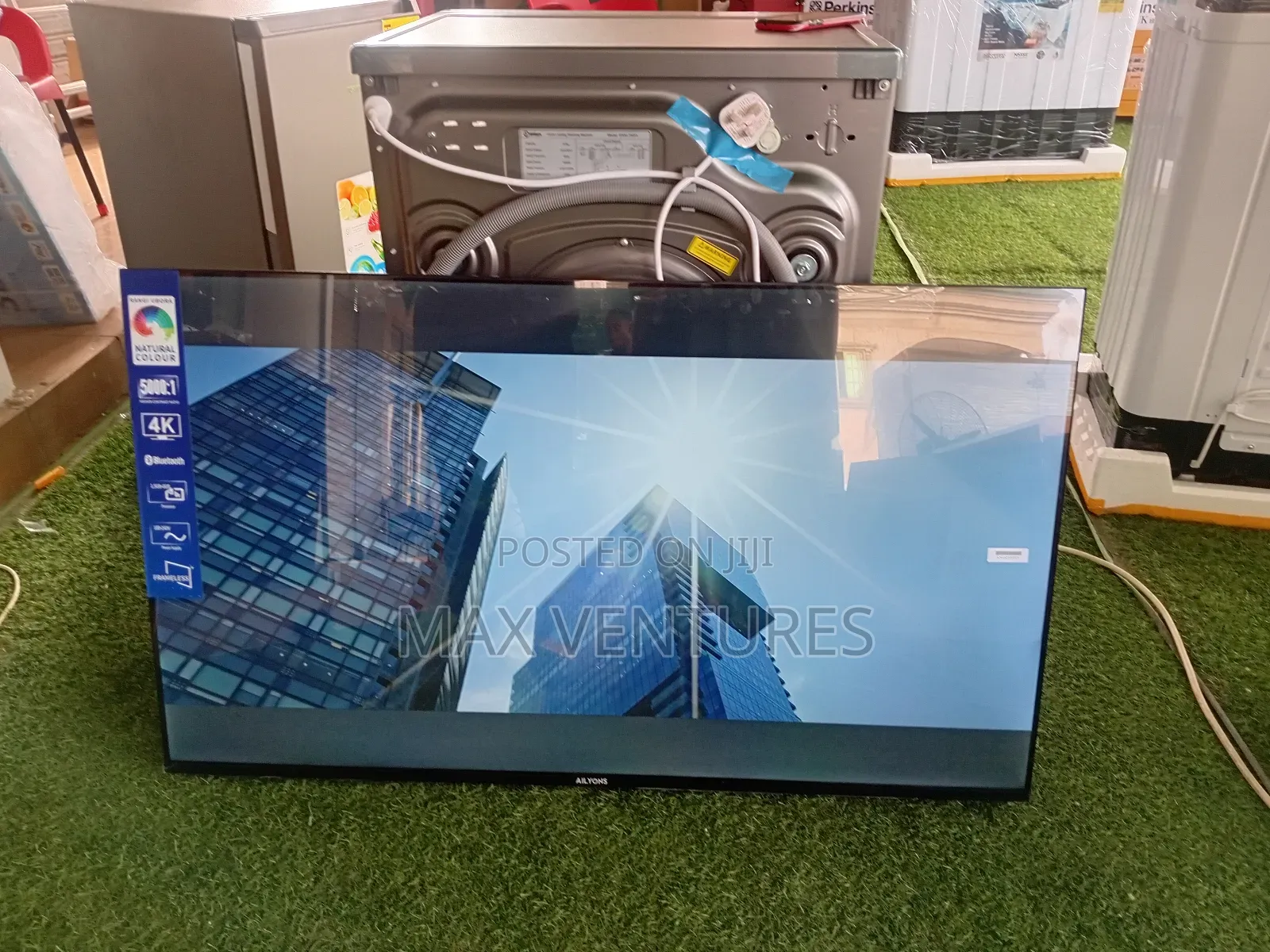 Ailyons 50′′ Smart Android Bluetooth Voice‐Control Led Tv (2025