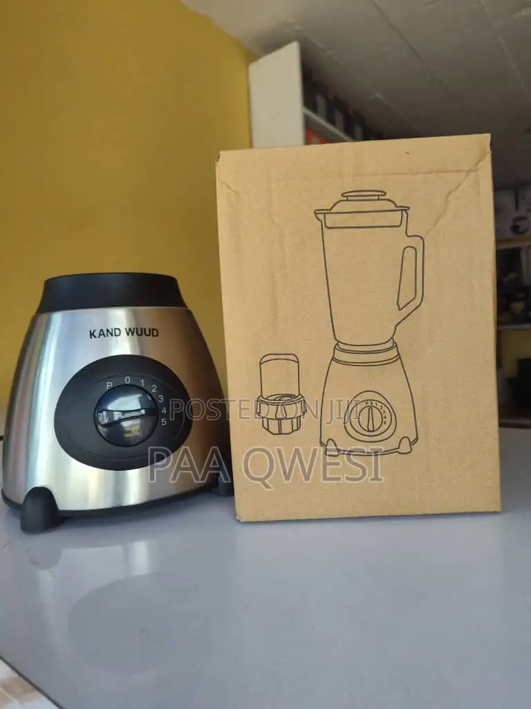 Glass 2 in 1 Kand Wuud Machine Food Mixer Blender