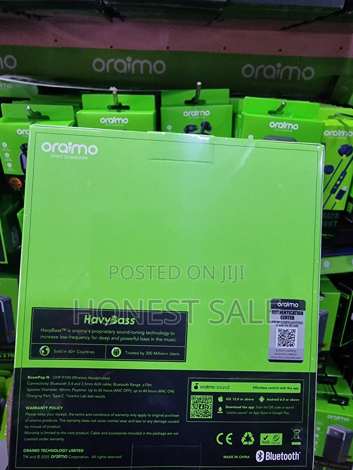 Oraimo Boompop N Wireless Headphones