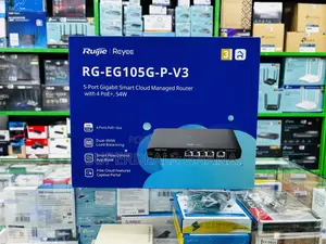 Ruijie/Reyee Rg-eg105g-p-v3 5- Port Gigabit Smart Could Managed