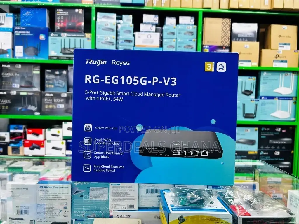 Rg-eg105g-p-v3 Reyee Cloud Managed Poe Router