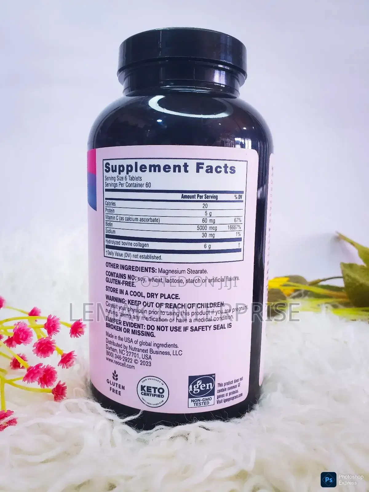 Super Collagen + Vitamin C Biotin. 360 Capsules