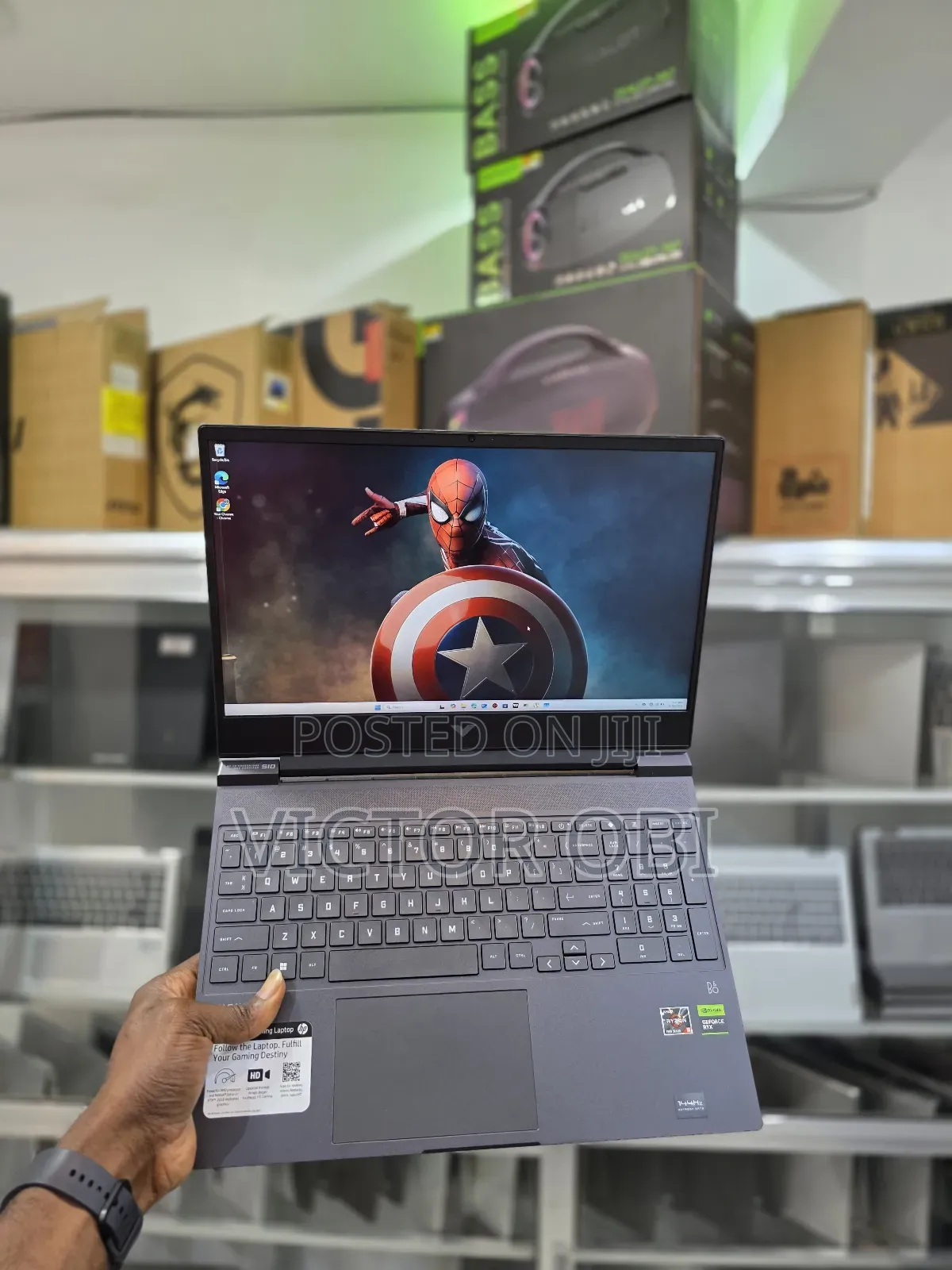 Laptop HP Victus 15 16GB AMD Ryzen 5 SSD 1T