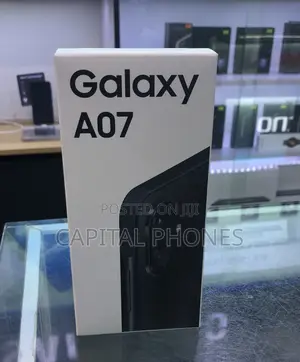 New Samsung Galaxy A07 4G 128 GB Black