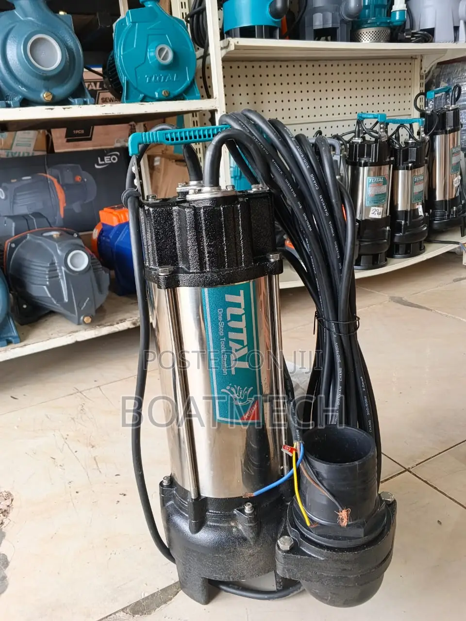 Three Phase 3hp Total Sewage Submersible Pump