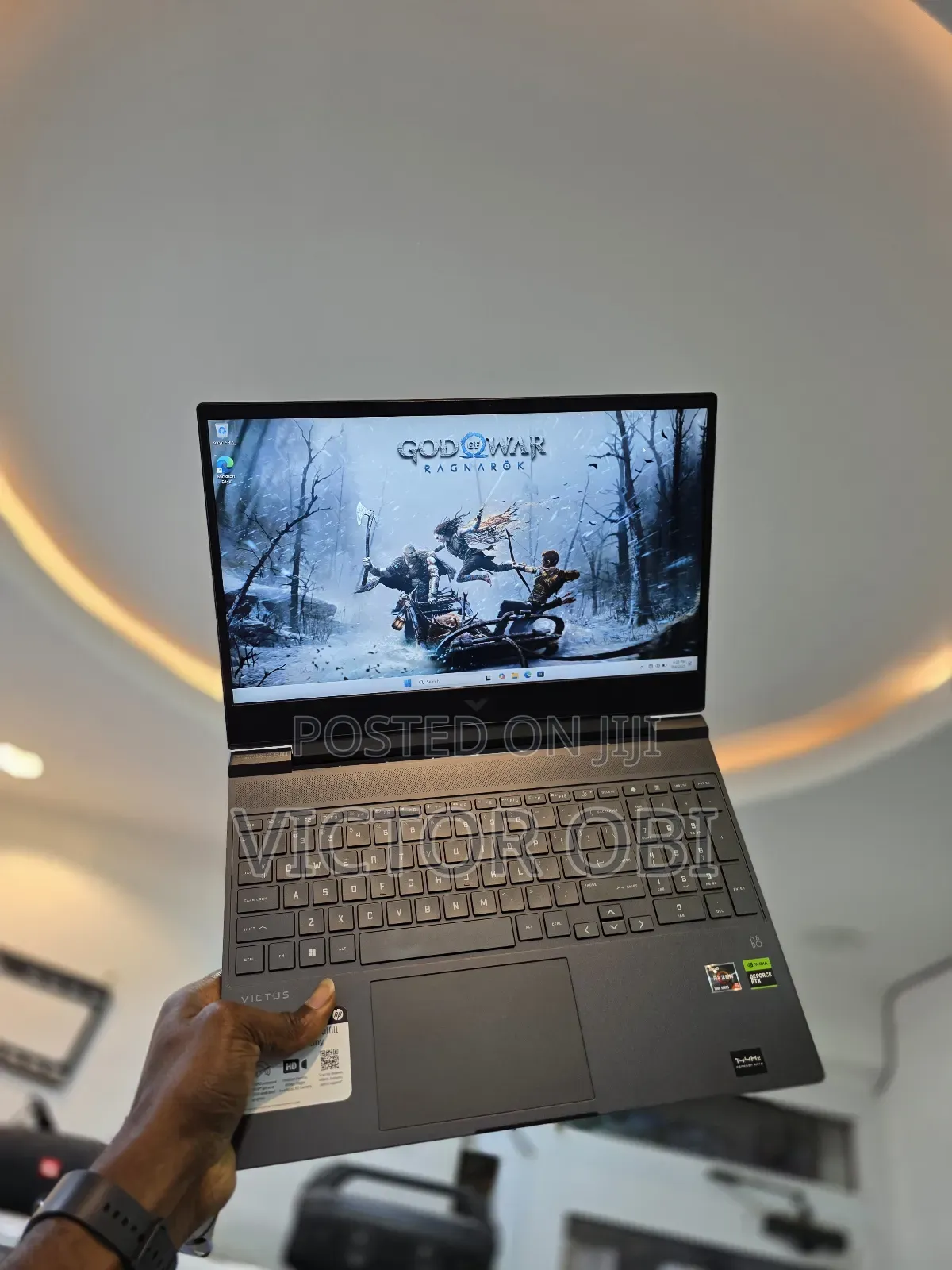Laptop HP Victus 15 16GB AMD Ryzen 5 SSD 1T