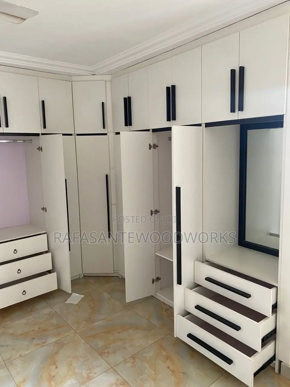 Raf Wardrobe With Laminated Boards Only