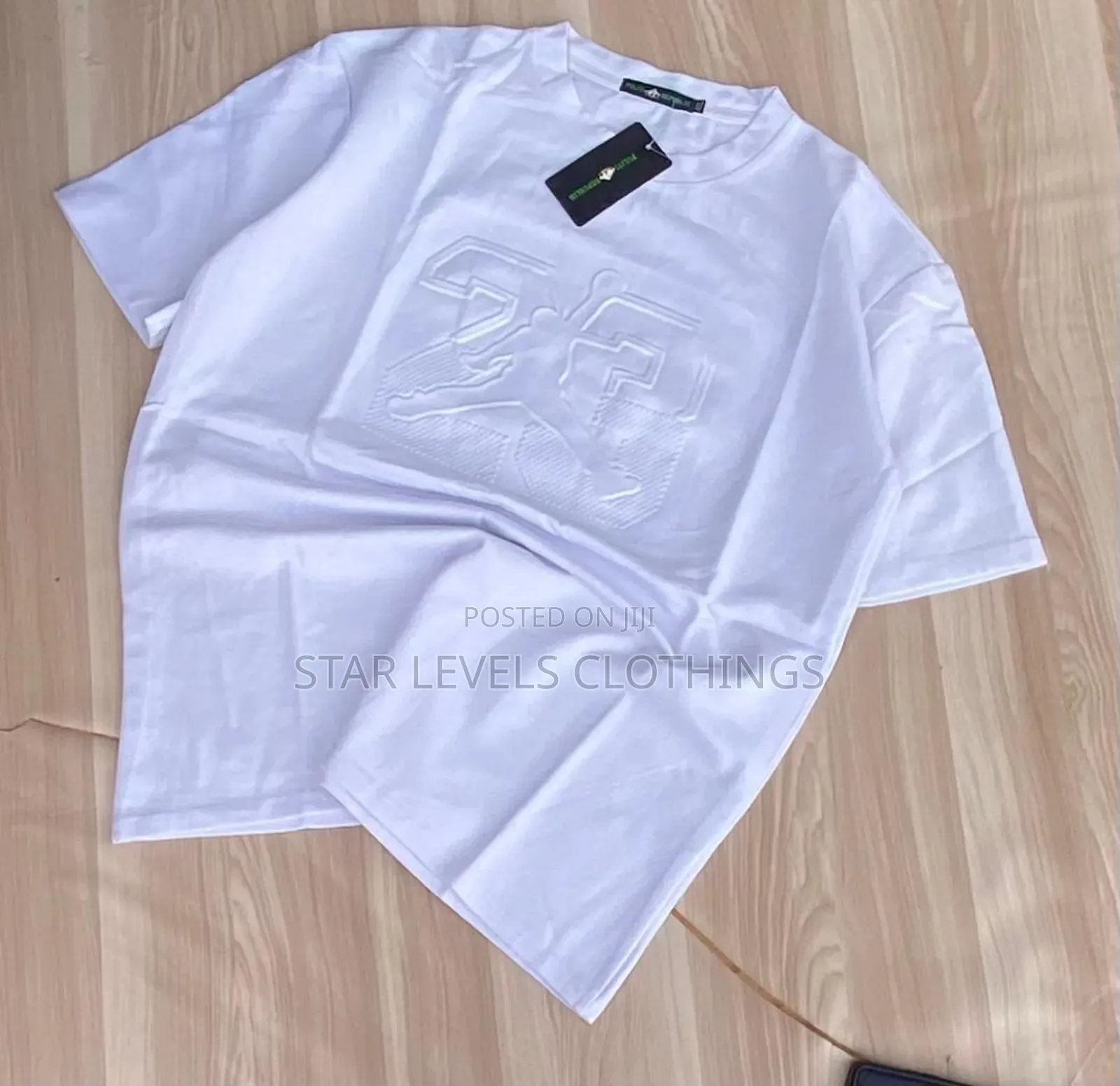 White Round Neck Shirts Available for Men