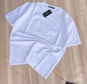 White Round Neck Shirts Available for Men