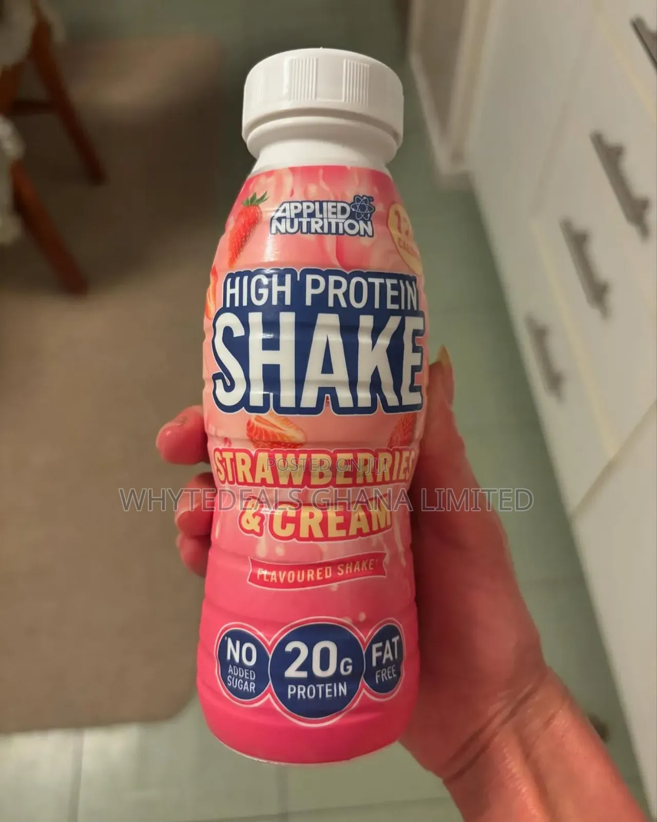 Protein Shake On The Go| 20g| 0-fat| 0-sugar|Gain Weight|Build Muscles