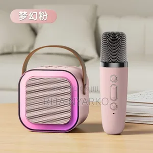 Colourful Karaoke Sound System With 1 Microphone