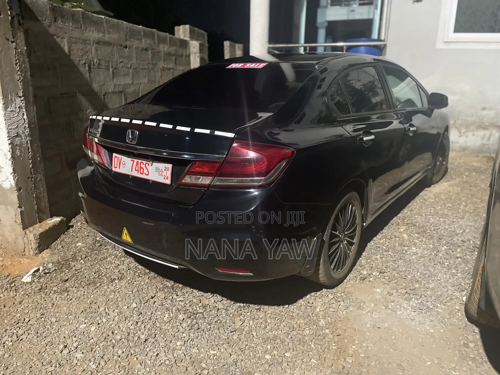 Honda Civic EX 4dr Sedan (1.8L 4cyl CVT) 2014 Black
