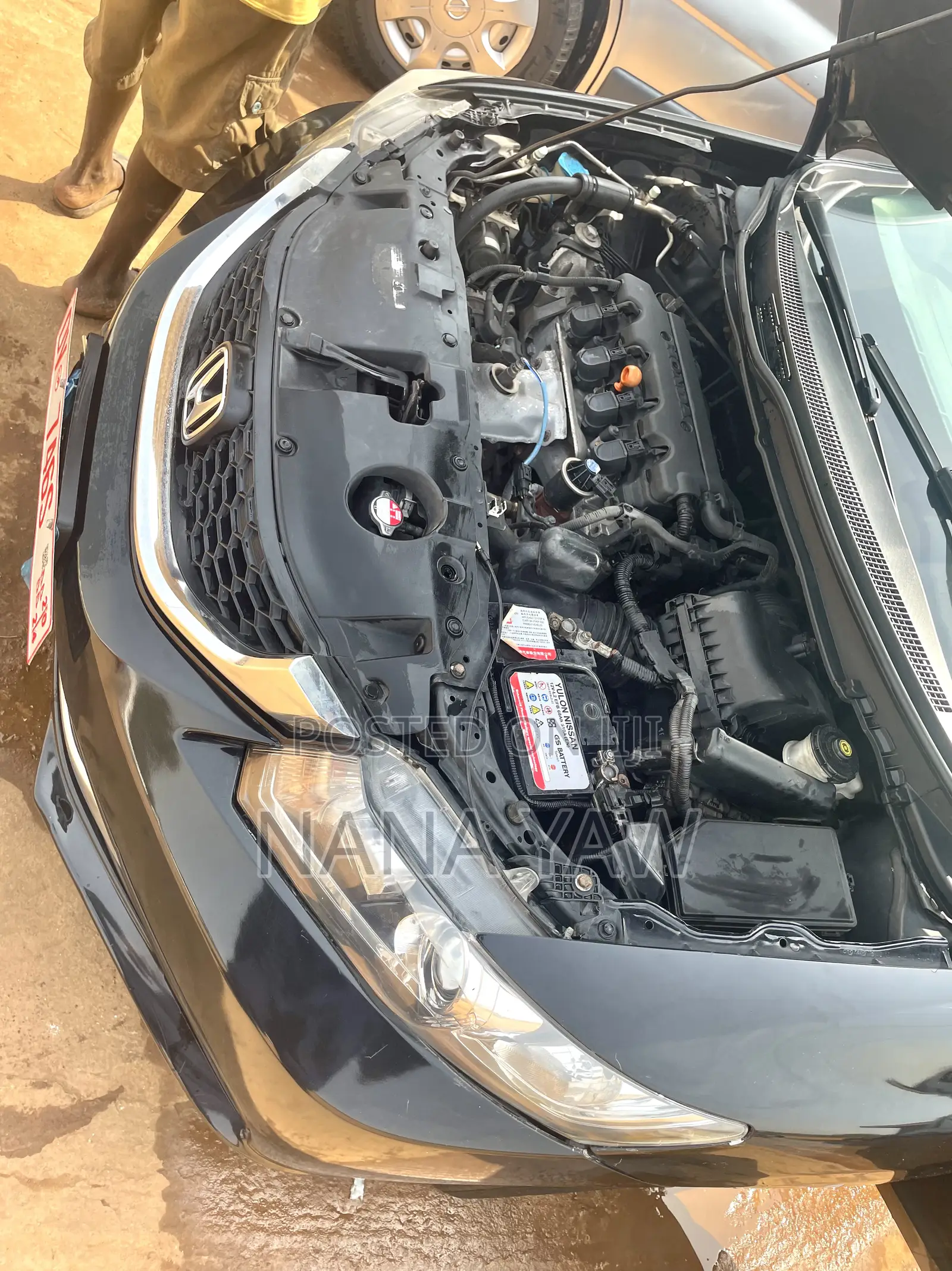 Honda Civic EX 4dr Sedan (1.8L 4cyl CVT) 2014 Black