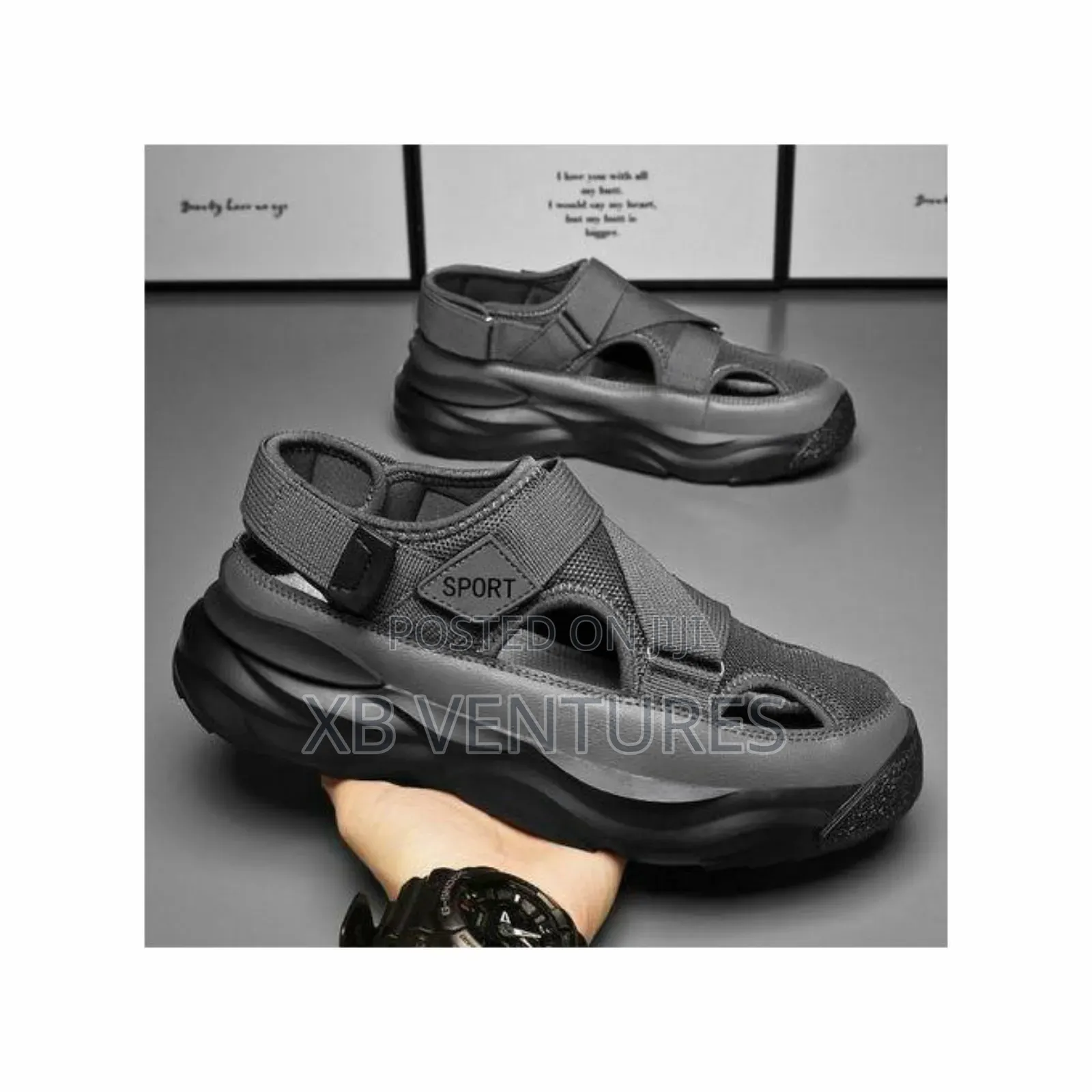 Men's Airy Open-Toe Casual Sandals and Slippers