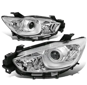 2013-2016 Mazda Cx5 Cx-5 Pair Style Projector Headlight  Chrome