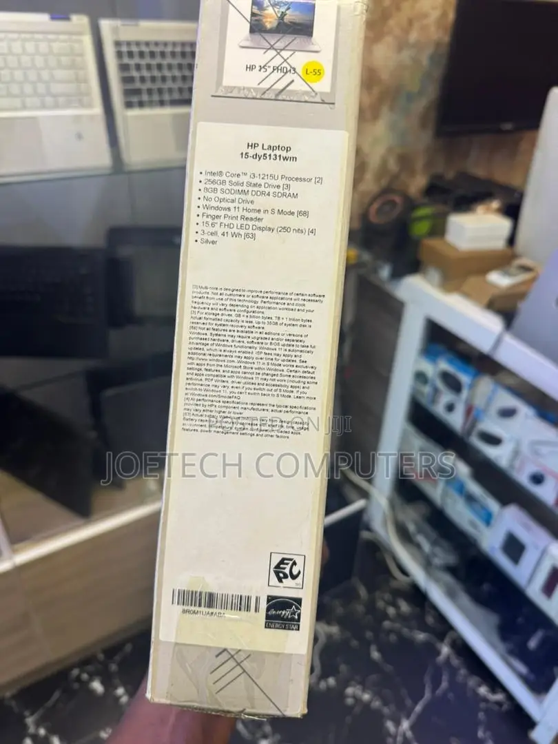 New Laptop HP 15 8GB Intel Core i3 SSD 256GB