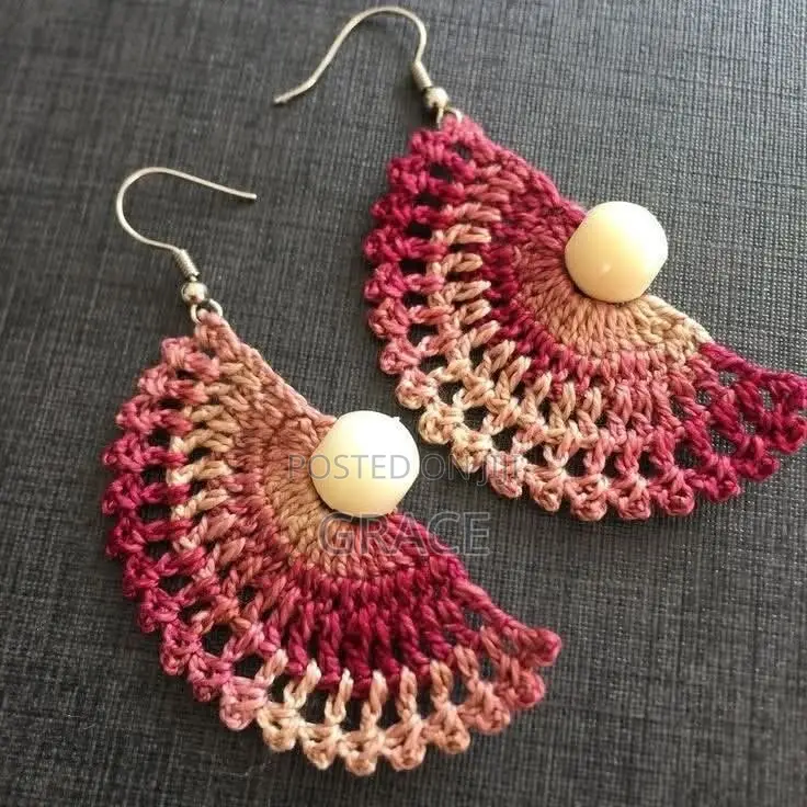 Fashionable Crochet Earrings