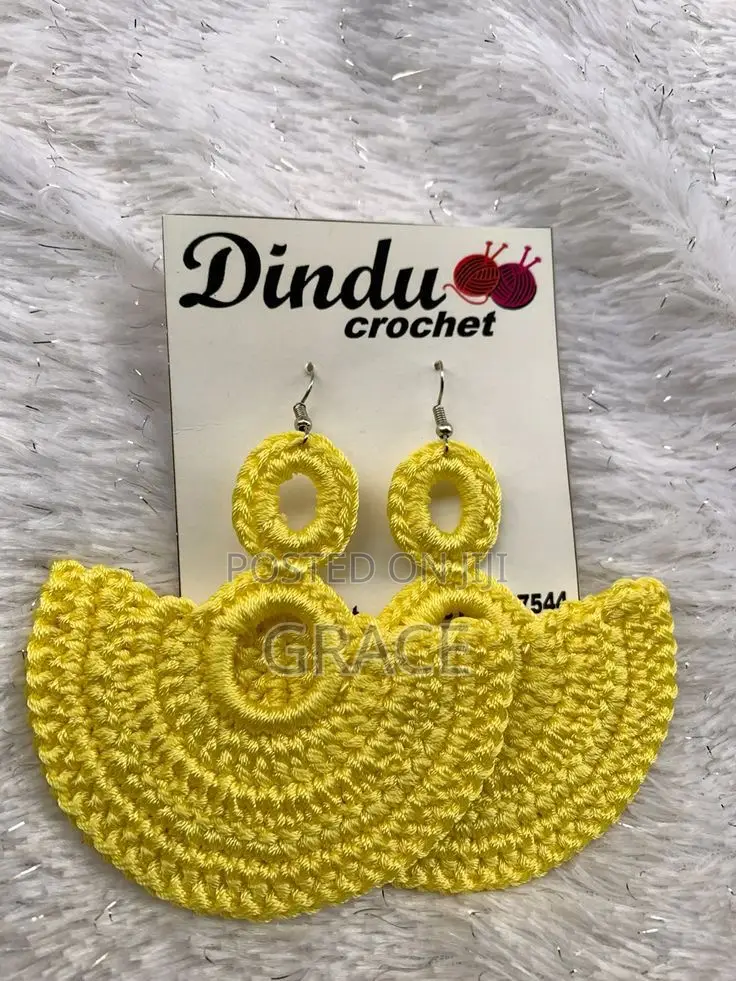 Fashionable Crochet Earrings