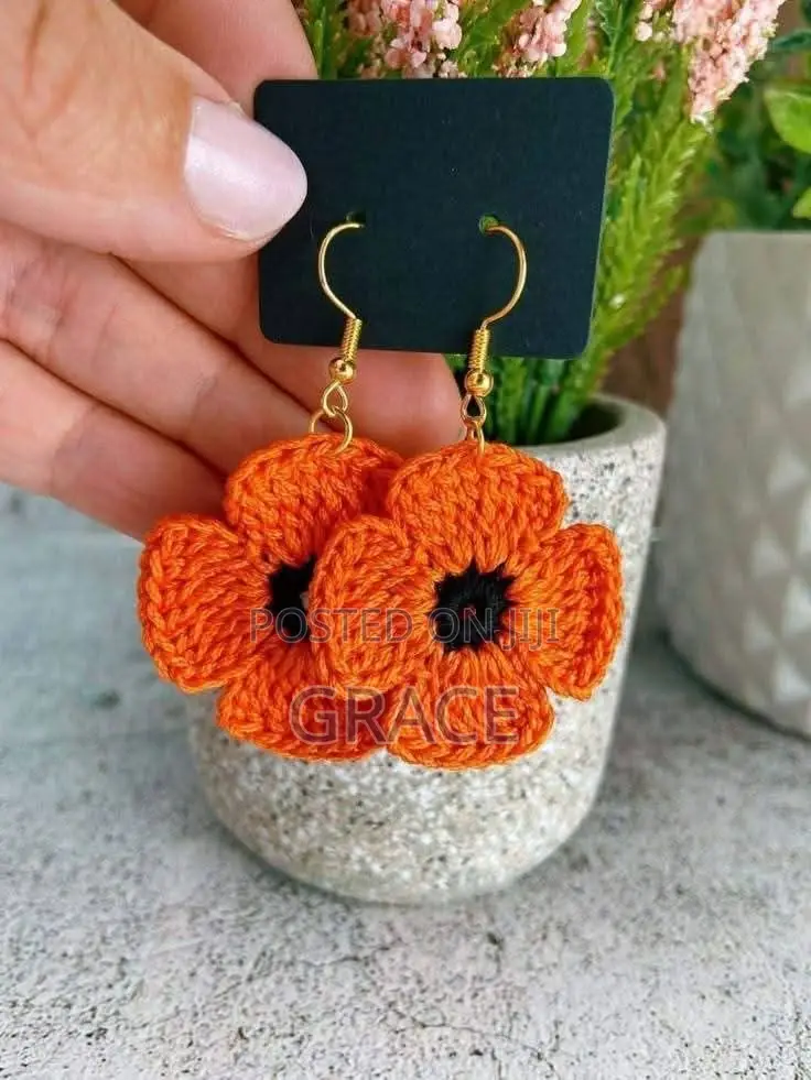 Fashionable Crochet Earrings