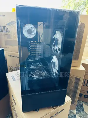Darkflash Ds900 Air Atx Case With 6-argb Fans, Tempered Glass, Type-c